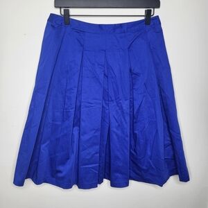Talbots NWT New Blue Skirt With Lining Size 6